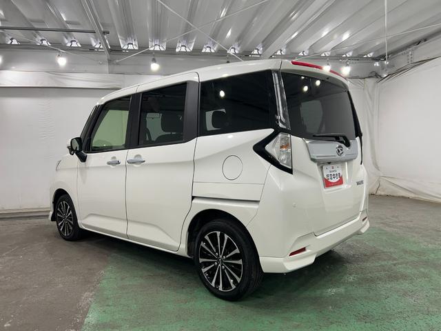 トールカスタムG ターボ 走行17321キロ/クリアランスソナー一年保証・走行距離無制限走行17321キロ 助手席エアバック 純正カーペットマット クリアランスソナー オートライト LEDヘッドライト アイドリングストップ(埼玉県)の中古車