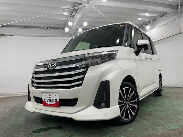 トールカスタムＧ　ターボ　走行５２３４１キロ／クリアランスソナー一年保証・走行距離無制限　走行５２３４１キロ　サイドエアバック　クリアランスソナー　オートマチックハイビーム　オートライト　ＬＥＤヘッドライト　両側電動スライドドア（埼玉県）の中古車