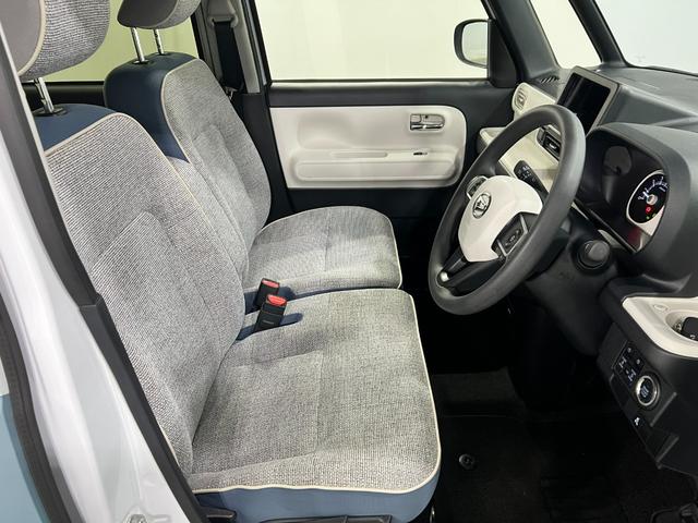 ムーヴキャンバスストライプスＧターボ　走行２２０５２キロ／ＬＥＤヘッドランプ１年保証距離無制限　走行距離２２０５２キロ　純正マット　サイドエアバッグ　ＬＥＤヘッドランプ　アイドリングストップ　シートヒーター　両側電動スライドドア　オート格納式ドアミラー　電動パーキングブレーキ（埼玉県）の中古車