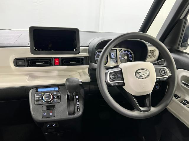 ムーヴキャンバスストライプスＧターボ　走行２２０５２キロ／ＬＥＤヘッドランプ１年保証距離無制限　走行距離２２０５２キロ　純正マット　サイドエアバッグ　ＬＥＤヘッドランプ　アイドリングストップ　シートヒーター　両側電動スライドドア　オート格納式ドアミラー　電動パーキングブレーキ（埼玉県）の中古車