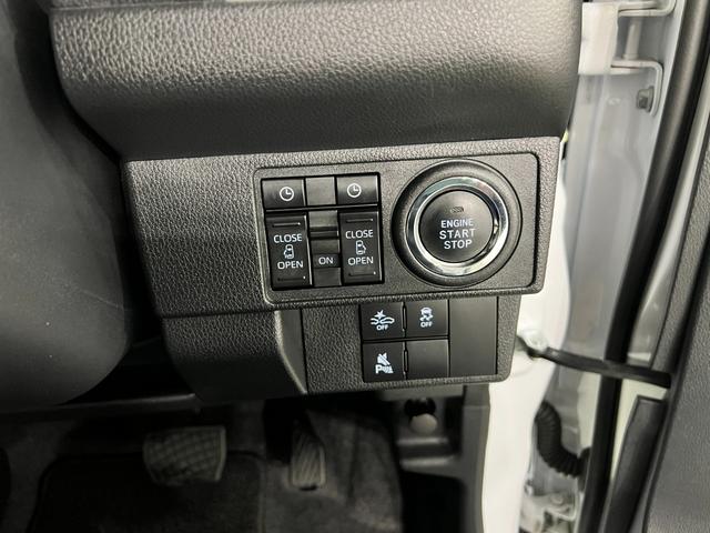 ムーヴキャンバスストライプスＧターボ　走行２２０５２キロ／ＬＥＤヘッドランプ１年保証距離無制限　走行距離２２０５２キロ　純正マット　サイドエアバッグ　ＬＥＤヘッドランプ　アイドリングストップ　シートヒーター　両側電動スライドドア　オート格納式ドアミラー　電動パーキングブレーキ（埼玉県）の中古車