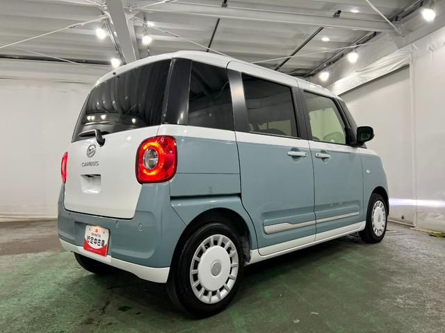 ムーヴキャンバスストライプスＧターボ　走行２２０５２キロ／ＬＥＤヘッドランプ１年保証距離無制限　走行距離２２０５２キロ　純正マット　サイドエアバッグ　ＬＥＤヘッドランプ　アイドリングストップ　シートヒーター　両側電動スライドドア　オート格納式ドアミラー　電動パーキングブレーキ（埼玉県）の中古車