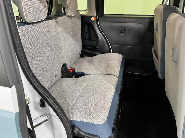 ムーヴキャンバスストライプスＧターボ　走行２２０５２キロ／ＬＥＤヘッドランプ１年保証距離無制限　走行距離２２０５２キロ　純正マット　サイドエアバッグ　ＬＥＤヘッドランプ　アイドリングストップ　シートヒーター　両側電動スライドドア　オート格納式ドアミラー　電動パーキングブレーキ（埼玉県）の中古車