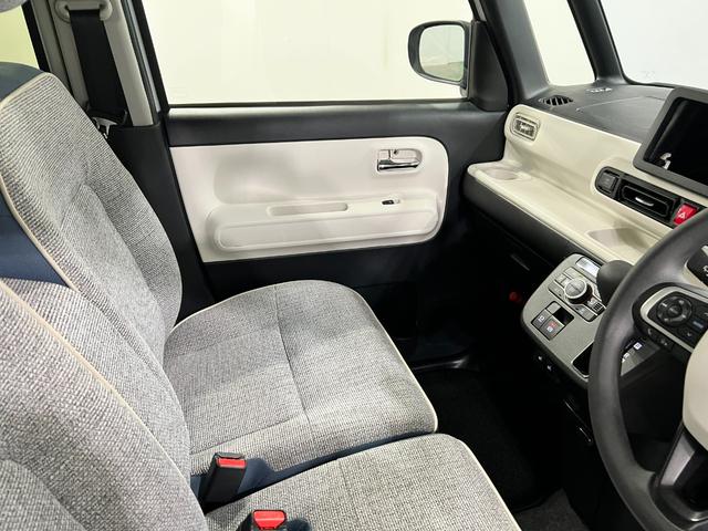 ムーヴキャンバスストライプスＧターボ　走行２２０５２キロ／ＬＥＤヘッドランプ１年保証距離無制限　走行距離２２０５２キロ　純正マット　サイドエアバッグ　ＬＥＤヘッドランプ　アイドリングストップ　シートヒーター　両側電動スライドドア　オート格納式ドアミラー　電動パーキングブレーキ（埼玉県）の中古車