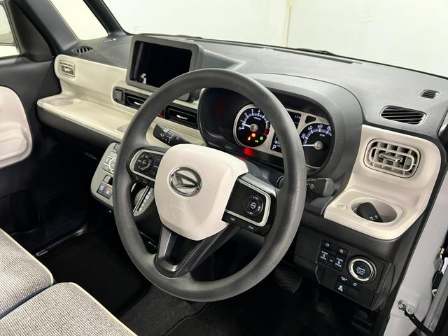 ムーヴキャンバスストライプスＧターボ　走行２２０５２キロ／ＬＥＤヘッドランプ１年保証距離無制限　走行距離２２０５２キロ　純正マット　サイドエアバッグ　ＬＥＤヘッドランプ　アイドリングストップ　シートヒーター　両側電動スライドドア　オート格納式ドアミラー　電動パーキングブレーキ（埼玉県）の中古車