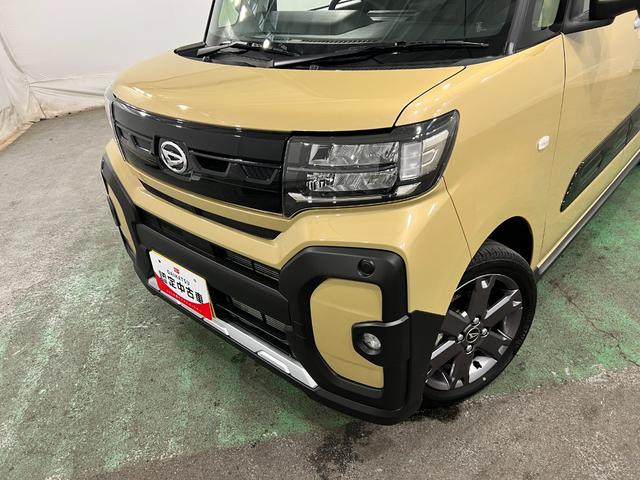 タントファンクロスターボ　走行４６０５キロ／クリアランスソナー一年保証・走行距離無制限　走行４６０５キロ　４ＷＤ　サイドエアバック　クリアランスソナー　オートマチックハイビーム　オートライト　ＬＥＤヘッドライト　ベンチシート　シートヒーター　両側電動スライドドア（埼玉県）の中古車