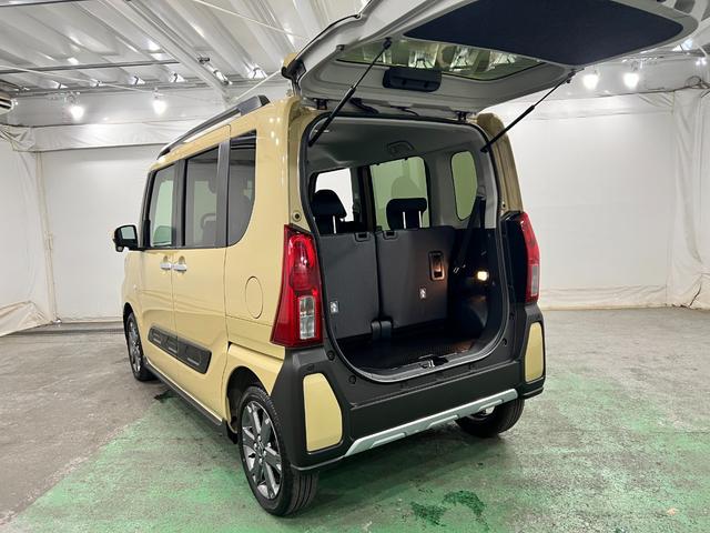 タントファンクロスターボ　走行４６０５キロ／クリアランスソナー一年保証・走行距離無制限　走行４６０５キロ　４ＷＤ　サイドエアバック　クリアランスソナー　オートマチックハイビーム　オートライト　ＬＥＤヘッドライト　ベンチシート　シートヒーター　両側電動スライドドア（埼玉県）の中古車