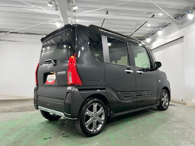 タントファンクロスターボ　走行８０３１キロ／バックカメラ／ドラレコ１年保証距離無制限　走行距離８０３１キロ　ディスプレイオーディオ　バックカメラ　ドラレコ　純正マット　サイドエアバッグ　ＬＥＤヘッドランプ　アイドリングストップ　シートヒーター　両側電動スライドドア（埼玉県）の中古車