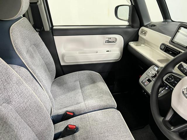 ムーヴキャンバスストライプスＧ　走行５５７１キロ／純正ナビ／ドラレコ１年保証距離無制限　走行距離５５７１キロ　純正フルセグナビ　パノラマモニター　ドラレコ　純正マット　サイドエアバッグ　ＬＥＤヘッドランプ　アイドリングストップ　シートヒーター　両側電動スライドドア（埼玉県）の中古車