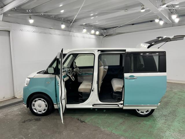 ムーヴキャンバスＧメイクアップＶＳ　ＳＡIII　走行３９４１３キロ／純正ナビ１年保証距離無制限　走行距離３９４１３キロ　純正フルセグナビ　パノラマモニター　ドラレコ　純正マット　サイドエアバッグ　ＬＥＤヘッドランプ　アイドリングストップ　シートヒーター　両側電動スライドドア（埼玉県）の中古車