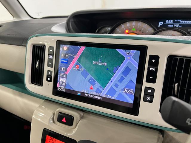 ムーヴキャンバスＧメイクアップＶＳ　ＳＡIII　走行３９４１３キロ／純正ナビ１年保証距離無制限　走行距離３９４１３キロ　純正フルセグナビ　パノラマモニター　ドラレコ　純正マット　サイドエアバッグ　ＬＥＤヘッドランプ　アイドリングストップ　シートヒーター　両側電動スライドドア（埼玉県）の中古車