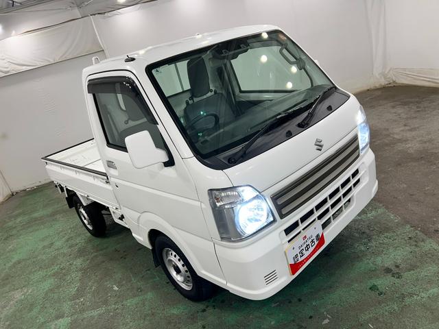 キャリイトラックKCスペシャル 走行23271キロ/LEDヘッドランプ1年保証距離無制限 走行距離23271キロ FMAMラジオ フロアマット 助手席エアバッグ LEDヘッドランプ キーレスエントリー マニュアルエアコン(埼玉県)の中古車