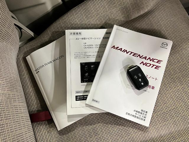 フレアワゴンハイブリッドＸＳ　軽雹害／走行５８９９４キロ／ナビ／ドラレコ１年保証距離無制限　走行距離５８９９４キロ　フルセグナビ　ドラレコ　純正マット　サイドエアバッグ　ＬＥＤヘッドランプ　アイドリングストップ　シートヒーター　両側電動スライドドア（埼玉県）の中古車