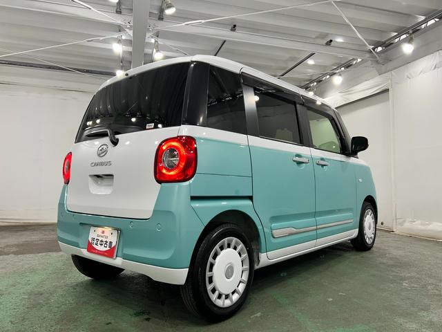 ムーヴキャンバスストライプスＧ　車検整備付／走行８９２６キロ／ナビドラレコ１年保証距離無制限　走行距離８９２６キロ　純正フルセグナビ　バックカメラ　ドラレコ　純正マット　サイドエアバッグ　ＬＥＤヘッドランプ　アイドリングストップ　シートヒーター　両側電動スライドドア（埼玉県）の中古車