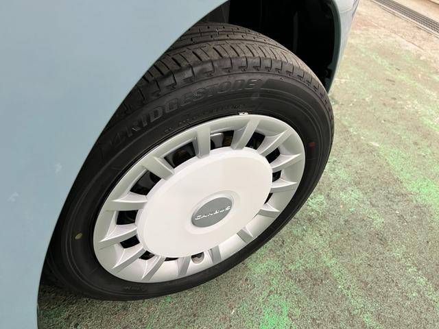 ムーヴキャンバスストライプスＧターボ　走行１４９５９キロ／ＬＥＤヘッドランプ１年保証距離無制限　走行距離１４９５９キロ　純正マット　サイドエアバッグ　ＬＥＤヘッドランプ　アイドリングストップ　シートヒーター　両側電動スライドドア　電動パーキングブレーキ　オート格納式ドアミラー（東京都）の中古車