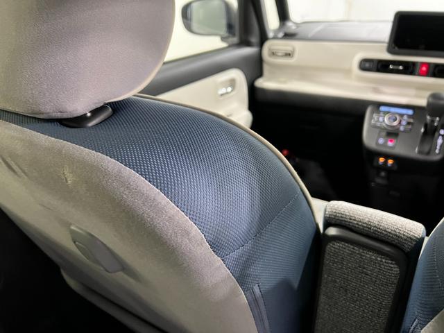 ムーヴキャンバスストライプスＧターボ　走行１４９５９キロ／ＬＥＤヘッドランプ１年保証距離無制限　走行距離１４９５９キロ　純正マット　サイドエアバッグ　ＬＥＤヘッドランプ　アイドリングストップ　シートヒーター　両側電動スライドドア　電動パーキングブレーキ　オート格納式ドアミラー（東京都）の中古車