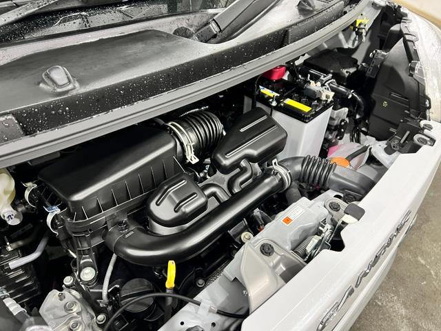 ムーヴキャンバスストライプスG 走行2115キロ/LEDヘッドランプ/マット1年保証距離無制限 走行距離2115キロ 純正マット サイドエアバッグ LEDヘッドランプ アイドリングストップ シートヒーター 両側電動スライドドア オート格納式ドアミラー 電動パーキングブレーキ(埼玉県)の中古車