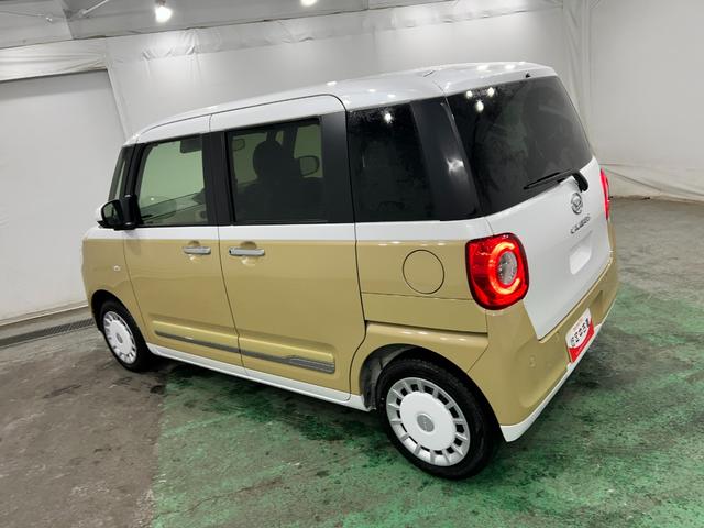 ムーヴキャンバスストライプスG 走行2908キロ/LEDヘッドランプ/マット1年保証距離無制限 走行距離2908キロ 純正マット サイドエアバッグ LEDヘッドランプ アイドリングストップ シートヒーター 両側電動スライドドア オート格納式ドアミラー 電動パーキングブレーキ(埼玉県)の中古車