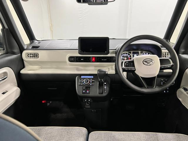 ムーヴキャンバスストライプスG 走行2908キロ/LEDヘッドランプ/マット1年保証距離無制限 走行距離2908キロ 純正マット サイドエアバッグ LEDヘッドランプ アイドリングストップ シートヒーター 両側電動スライドドア オート格納式ドアミラー 電動パーキングブレーキ(埼玉県)の中古車