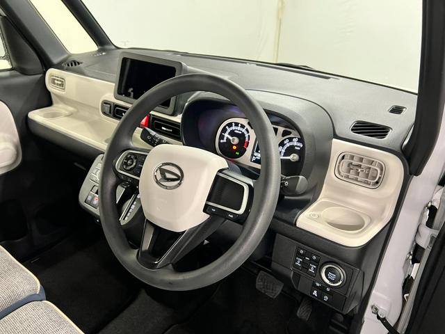 ムーヴキャンバスストライプスG 走行2908キロ/LEDヘッドランプ/マット1年保証距離無制限 走行距離2908キロ 純正マット サイドエアバッグ LEDヘッドランプ アイドリングストップ シートヒーター 両側電動スライドドア オート格納式ドアミラー 電動パーキングブレーキ(埼玉県)の中古車
