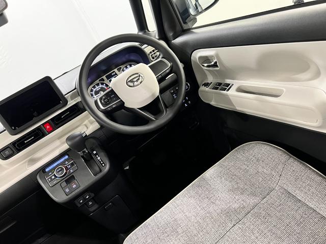 ムーヴキャンバスストライプスG 走行1290キロ/クリアランスソナー一年保証・走行距離無制限 走行1290キロ サイドエアバック クリアランスソナー オートマチックハイビーム オートライト LEDヘッドライト ベンチシート シートヒーター 両側電動スライドドア(東京都)の中古車