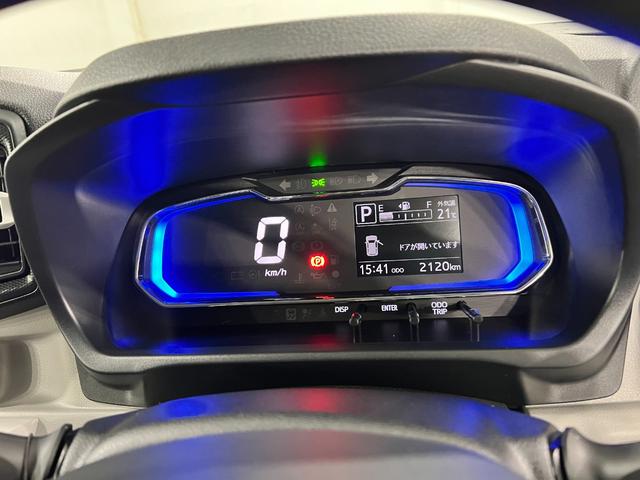 ミライースＸ　ＳＡIII　走行２１２０キロ／ＬＥＤヘッドライト一年保証・走行距離無制限　走行２１２０キロ　助手席エアバック　ＬＥＤヘッドライト　オートライト　オートマチックハイビーム　クリアランスソナー　アイドリングストップ（埼玉県）の中古車
