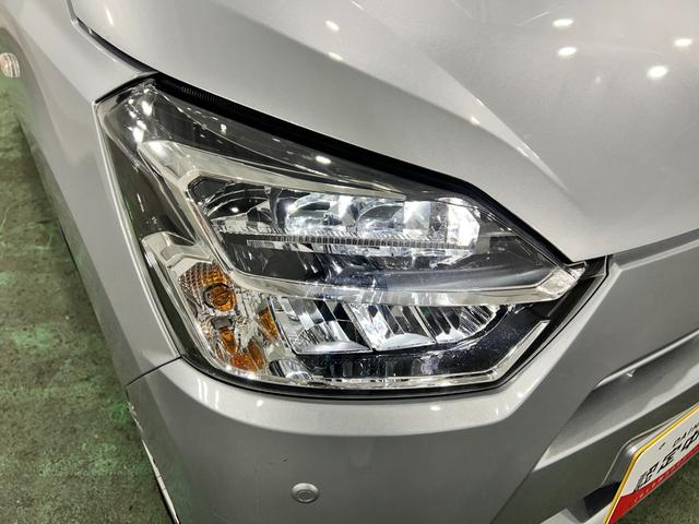 ミライースX SAIII 走行2246キロ/LEDヘッドライト一年保証・走行距離無制限 走行2246キロ 助手席エアバック LEDヘッドライト オートライト オートマチックハイビーム クリアランスソナー アイドリングストップ(埼玉県)の中古車