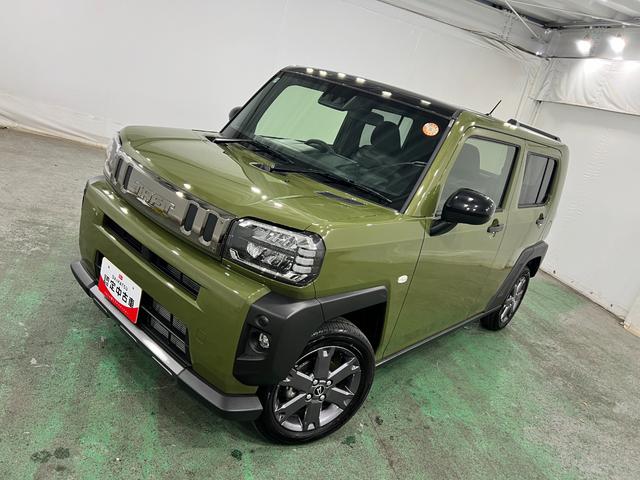 タフトＧ　ダーククロムベンチャー　走行１１７５キロ／オートライト一年保証・走行距離無制限　走行１１７５キロ　助手席エアバック　オートライト　オートマチックハイビーム　クリアランスソナー　アイドリングストップ　シートヒーター（埼玉県）の中古車
