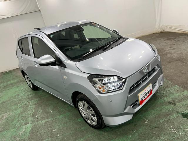 ミライースＸ　ＳＡIII　走行２５２７キロ／ＬＥＤヘッドランプ／マット１年保証距離無制限　走行距離２５２７キロ　純正マット　助手席エアバッグ　クリアランスソナー　ＬＥＤヘッドランプ　アイドリングストップ　電動格納式ドアミラー（埼玉県）の中古車