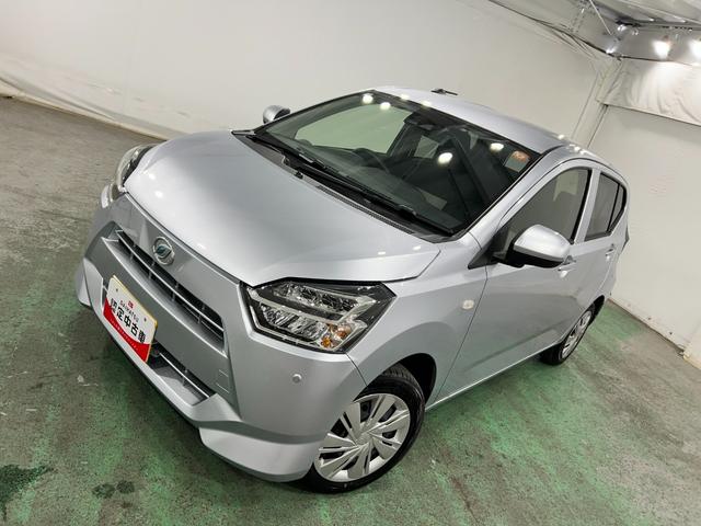 ミライースＸ　ＳＡIII　走行２５２７キロ／ＬＥＤヘッドランプ／マット１年保証距離無制限　走行距離２５２７キロ　純正マット　助手席エアバッグ　クリアランスソナー　ＬＥＤヘッドランプ　アイドリングストップ　電動格納式ドアミラー（埼玉県）の中古車