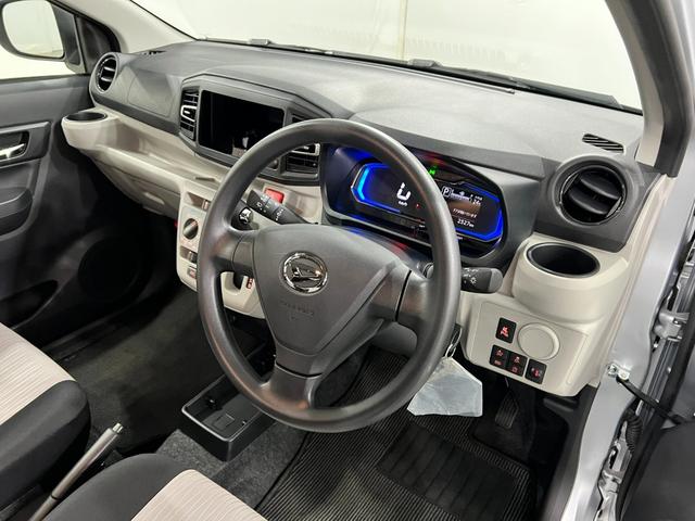 ミライースＸ　ＳＡIII　走行２５２７キロ／ＬＥＤヘッドランプ／マット１年保証距離無制限　走行距離２５２７キロ　純正マット　助手席エアバッグ　クリアランスソナー　ＬＥＤヘッドランプ　アイドリングストップ　電動格納式ドアミラー（埼玉県）の中古車