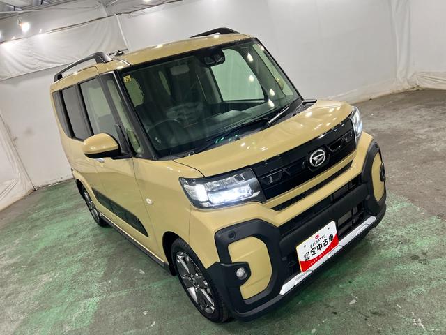 タントファンクロスターボ　走行９６１５キロ／クリアランスソナー一年保証・走行距離無制限　走行９６１５キロ　サイドエアバック　クリアランスソナー　オートマチックハイビーム　オートライト　ＬＥＤヘッドライト　ベンチシート　シートヒーター　両側電動スライドドア（埼玉県）の中古車