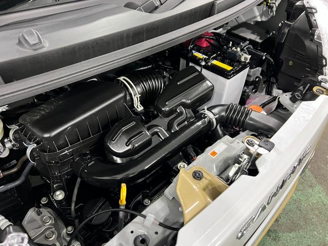 ムーヴキャンバスストライプスＧ　走行１３５０キロ／クリアランスソナー一年保証・走行距離無制限　走行１３５０キロ　サイドエアバック　クリアランスソナー　オートマチックハイビーム　オートライト　ＬＥＤヘッドライト　ベンチシート　シートヒーター　両側電動スライドドア（埼玉県）の中古車