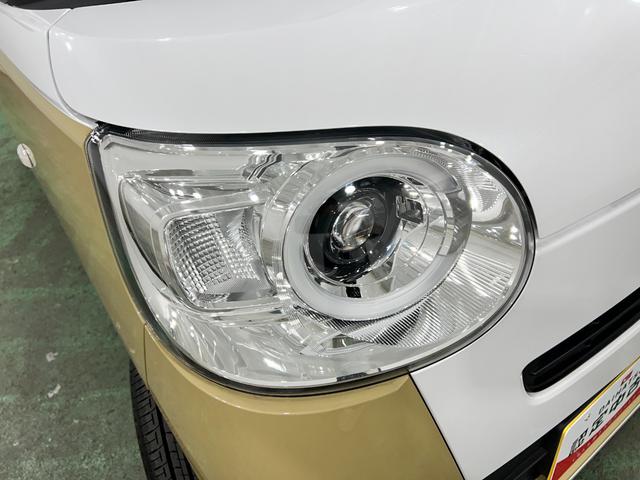 ムーヴキャンバスストライプスＧ　走行１３５０キロ／クリアランスソナー一年保証・走行距離無制限　走行１３５０キロ　サイドエアバック　クリアランスソナー　オートマチックハイビーム　オートライト　ＬＥＤヘッドライト　ベンチシート　シートヒーター　両側電動スライドドア（埼玉県）の中古車