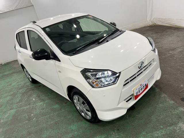 ミライースＸ　ＳＡIII　走行６６９４キロ／ＬＥＤヘッドランプ／マット１年保証距離無制限　走行距離６６９４キロ　純正マット　助手席エアバッグ　クリアランスソナー　ＬＥＤヘッドランプ　アイドリングストップ　電動格納式ドアミラー（東京都）の中古車
