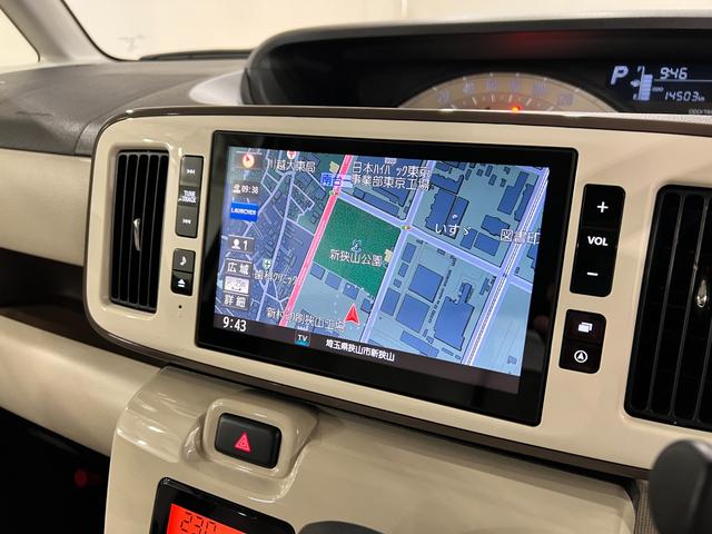ムーヴキャンバスXリミテッドメイクアップ SA3 走行14503キロ/雹害一年保証・走行距離無制限走行14503キロ フルセグナビ ブルートゥース バックカメラ ドラレコ オートライト 両側電動スライドドア(埼玉県)の中古車