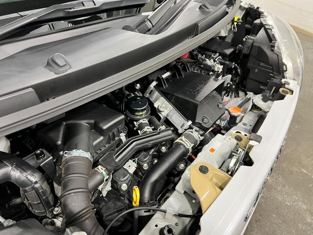ムーヴキャンバスストライプスGターボ 走行39930キロ/クリアランスソナー一年保証・走行距離無制限 走行39930キロ サイドエアバック クリアランスソナー オートマチックハイビーム オートライト LEDヘッドライト ベンチシート シートヒーター 両側電動スライドドア(埼玉県)の中古車