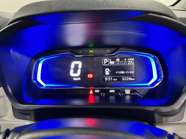 ミライースＸ　ＳＡIII　走行３２２６キロ／ＬＥＤヘッドランプ／マット１年保証距離無制限　走行距離３２２６キロ　純正カーペットマット　助手席エアバッグ　クリアランスソナー　オートマチックハイビーム　オートライト　ＬＥＤヘッドランプ　アイドリングストップ　キーレス（埼玉県）の中古車