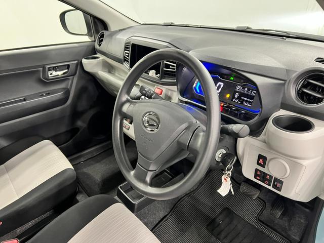 ミライースＸ　ＳＡIII　走行５５４５キロ／ＬＥＤヘッドランプ／マット１年保証距離無制限　走行距離５５４５キロ　純正マット　助手席エアバッグ　クリアランスソナー　オートマチックハイビーム　オートライト　ＬＥＤヘッドランプ　アイドリングストップ　電動格納式ドアミラー（埼玉県）の中古車