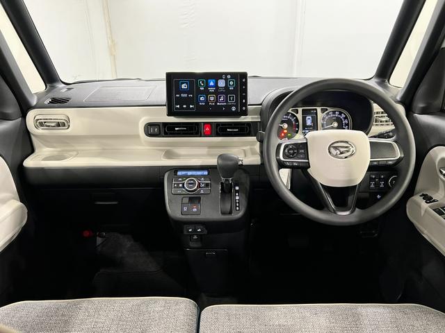 ムーヴキャンバスストライプスG 走行4155キロ/9型ディスプレイオーディオ距離4155キロ ディスプレイオーディオ バックカメラ ブルートゥース 純正マット サイドエアバッグ LEDヘッドランプ アイドリングストップ シートヒーター 両側電動スライドドア(埼玉県)の中古車