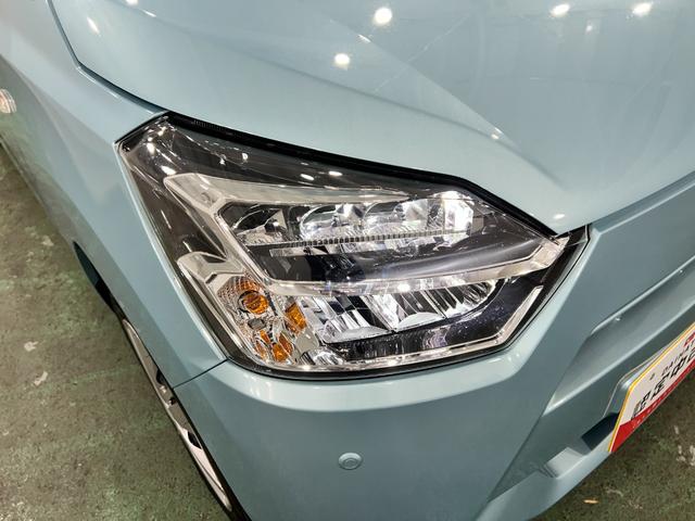ミライースX SAIII 走行3500キロ/LEDヘッドライト一年保証・走行距離無制限 走行3500キロ 助手席エアバック LEDヘッドライトオートライト オートマチックハイビーム クリアランスソナー アイドリングストップ(埼玉県)の中古車