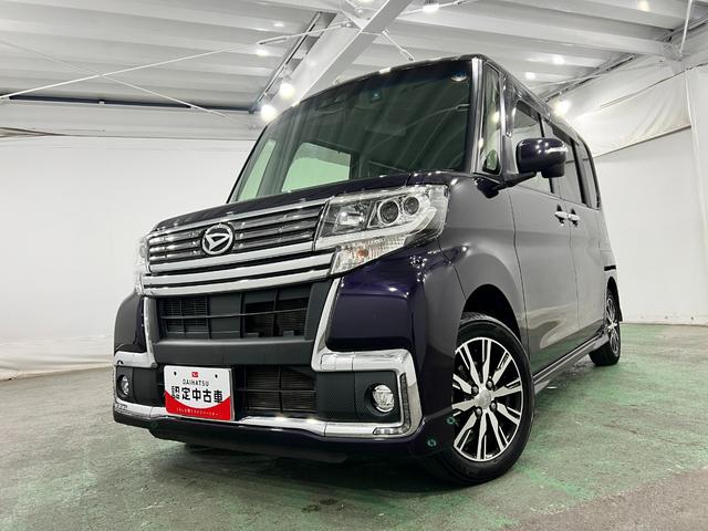 タントカスタムX トップエディションSAIII 車検整備付/ナビ1年保証距離無制限 走行距離33844キロ フルセグナビ バックカメラ ドラレコ 純正マット LEDヘッドランプ アイドリングストップ シートヒーター 片側電動スライドドア オート格納式ドアミラー(埼玉県)の中古車