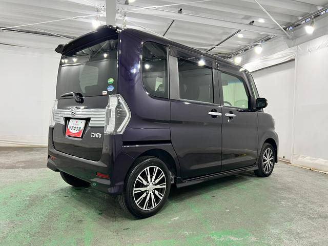 タントカスタムX トップエディションSAIII 車検整備付/ナビ1年保証距離無制限 走行距離33844キロ フルセグナビ バックカメラ ドラレコ 純正マット LEDヘッドランプ アイドリングストップ シートヒーター 片側電動スライドドア オート格納式ドアミラー(埼玉県)の中古車