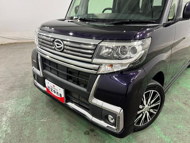タントカスタムX トップエディションSAIII 車検整備付/ナビ1年保証距離無制限 走行距離33844キロ フルセグナビ バックカメラ ドラレコ 純正マット LEDヘッドランプ アイドリングストップ シートヒーター 片側電動スライドドア オート格納式ドアミラー(埼玉県)の中古車