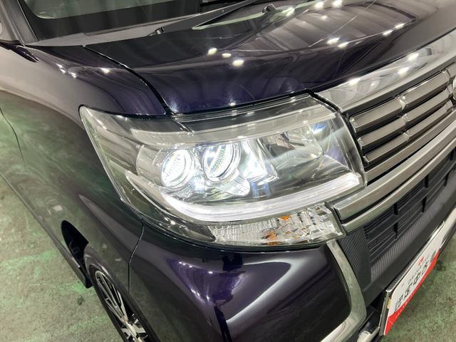 タントカスタムX トップエディションSAIII 車検整備付/ナビ1年保証距離無制限 走行距離33844キロ フルセグナビ バックカメラ ドラレコ 純正マット LEDヘッドランプ アイドリングストップ シートヒーター 片側電動スライドドア オート格納式ドアミラー(埼玉県)の中古車