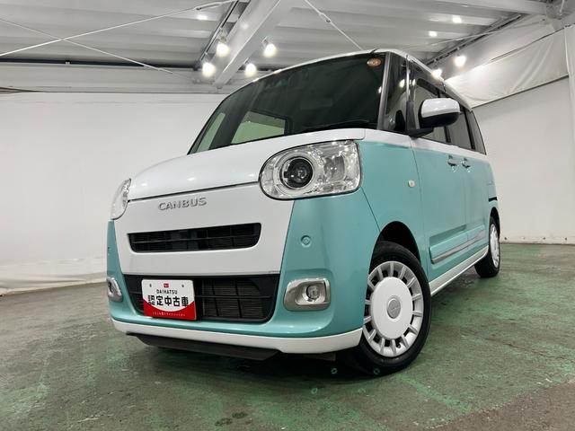 ムーヴキャンバスストライプスG 走行15309キロ/純正9インチナビドラレコ1年保証距離無制限 走行距離15309キロ 純正フルセグナビ バックカメラ ドラレコ 純正マット サイドエアバッグ LEDヘッドランプ アイドリングストップ シートヒーター 両側電動スライドドア(埼玉県)の中古車