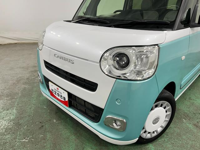ムーヴキャンバスストライプスG 走行15309キロ/純正9インチナビドラレコ1年保証距離無制限 走行距離15309キロ 純正フルセグナビ バックカメラ ドラレコ 純正マット サイドエアバッグ LEDヘッドランプ アイドリングストップ シートヒーター 両側電動スライドドア(埼玉県)の中古車