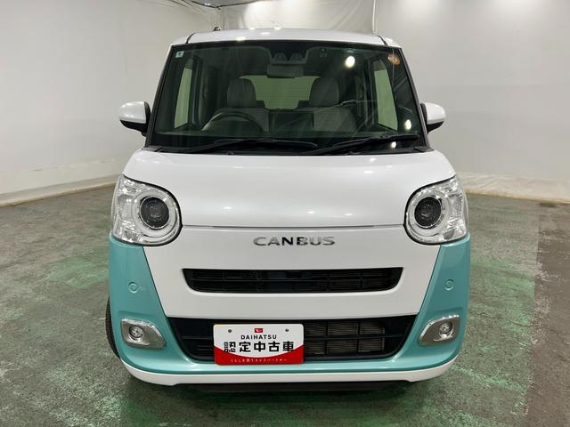 ムーヴキャンバスストライプスG 走行15309キロ/純正9インチナビドラレコ1年保証距離無制限 走行距離15309キロ 純正フルセグナビ バックカメラ ドラレコ 純正マット サイドエアバッグ LEDヘッドランプ アイドリングストップ シートヒーター 両側電動スライドドア(埼玉県)の中古車