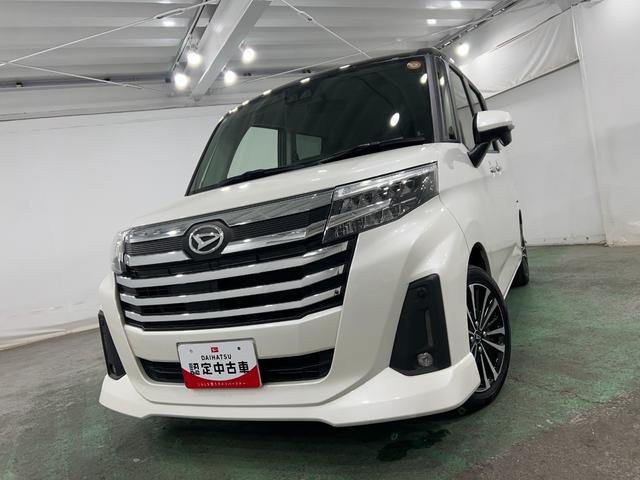 トールカスタムG ターボ 走行72571キロ/ナビ/バックカメラ一年保証・走行距離無制限走行72571キロ フルセグナビ ブルートゥース バックカメラ ETC クリアランスソナー オートライト LEDヘッドライト 両側電動スライドドア(埼玉県)の中古車
