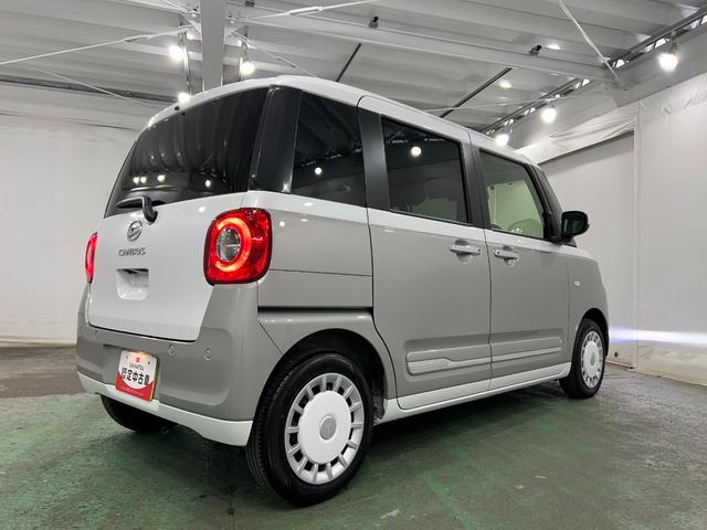 ムーヴキャンバスストライプスＧターボ　走行９５１４キロ／ドラレコ／Ｂカメラ１年保証距離無制限　走行距離９５１４キロ　ディスプレイオーディオ　バックカメラ　ドラレコ　純正マット　サイドエアバッグ　ＬＥＤヘッドランプ　アイドリングストップ　シートヒーター　両側電動スライドドア（埼玉県）の中古車